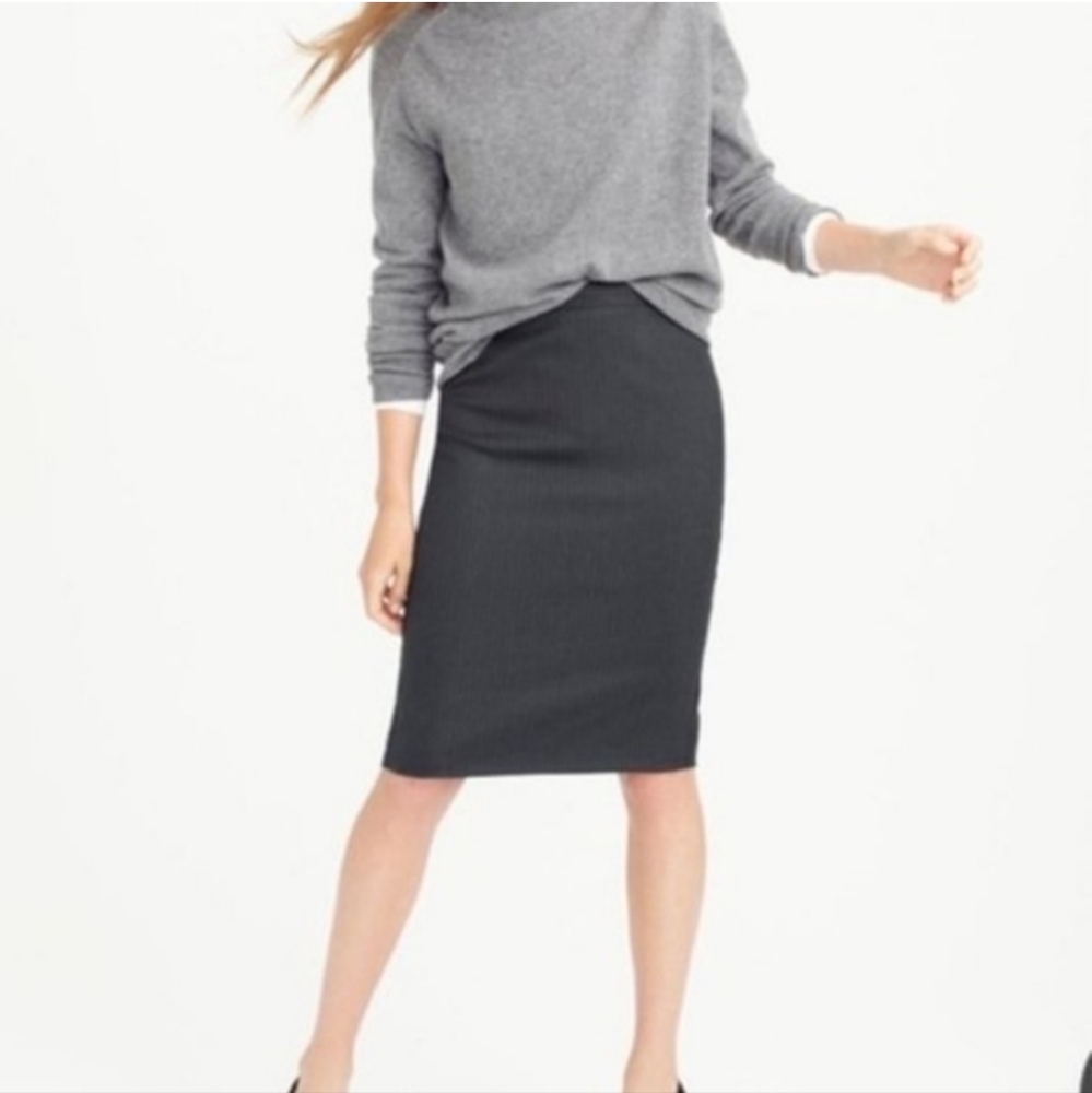 J.Crew Wool Pencil Skirt